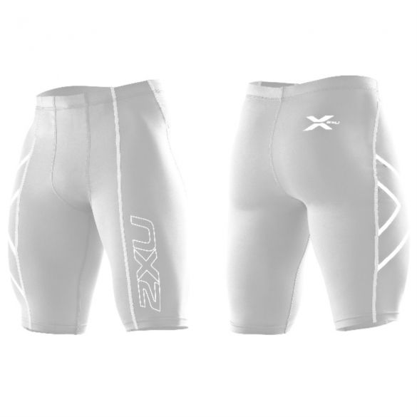 2XU Compressie short 2015 Weiß Herren MA1931b MA1931bWHT/WHT